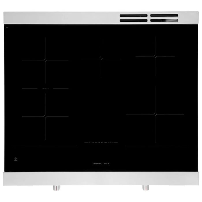 Frigidaire Professional PCFI308CAF Induction Range, 30 inch Exterior Width, Self Clean, Convection, 5 Burners, 6.2 cu. ft. Capacity, Storage Drawer, Air Fry, 1 Ovens, Stainless Steel colour Temperature Probe