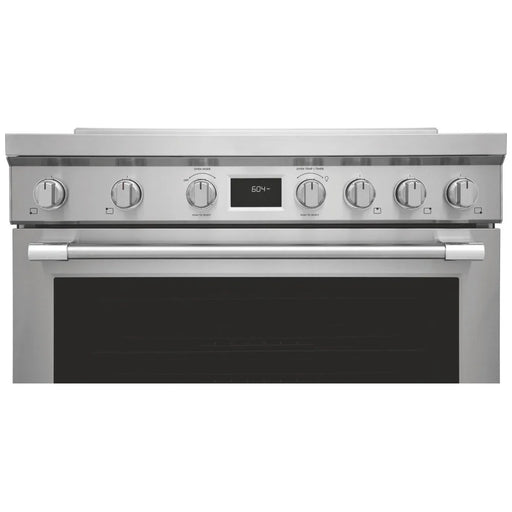 Frigidaire Professional PCFI3670AF Induction Range, 36 inch Exterior Width, Convection, 5 Burners, 4.4 cu. ft. Capacity, 1 Ovens, Stainless Steel colour Soft Close Door, Telescopic Gliding Extension Rack, Temperature Probe