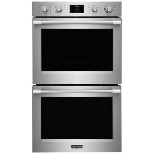 Frigidaire Professional PCWD3080AF Double Wall Oven, 30 inch Exterior Width, Both Ovens Convection, Self Clean, 5.3 cu. ft. Capacity, Temperature Probe, Stainless Steel