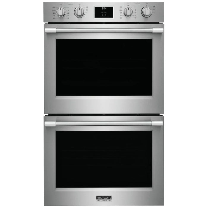 Frigidaire Professional PCWD3080AF Double Wall Oven, 30 inch Exterior Width, Both Ovens Convection, Self Clean, 5.3 cu. ft. Capacity, Temperature Probe, Stainless Steel