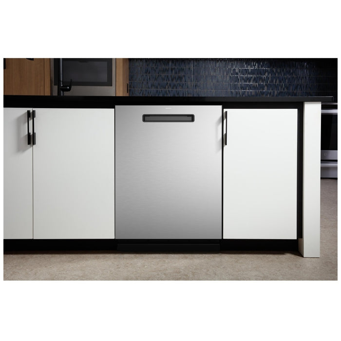 GE Profile PDP715SYVFS Dishwasher, 24 inch Exterior Width, 44 dB Decibel Level, Fully Integrated, Stainless Steel, 6 Wash Cycles, 16 Capacity (Place Settings), Wifi Enabled, Stainless Steel, Dry Boost, Steam+Sani, and Microban Antimicrobial Technology