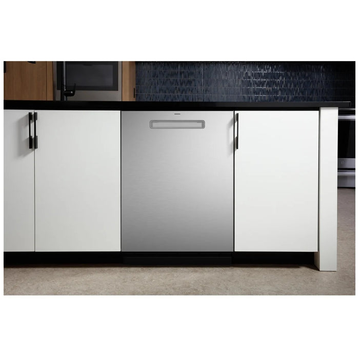 GE Profile PDP755SYVFS Dishwasher, 24 inch Exterior Width, 42 dB Decibel Level, Fully Integrated, Stainless Steel (Interior), 6 Wash Cycles, 16 Capacity (Place Settings), Hard Food Disposal, Wifi Enabled, Stainless Steel colour