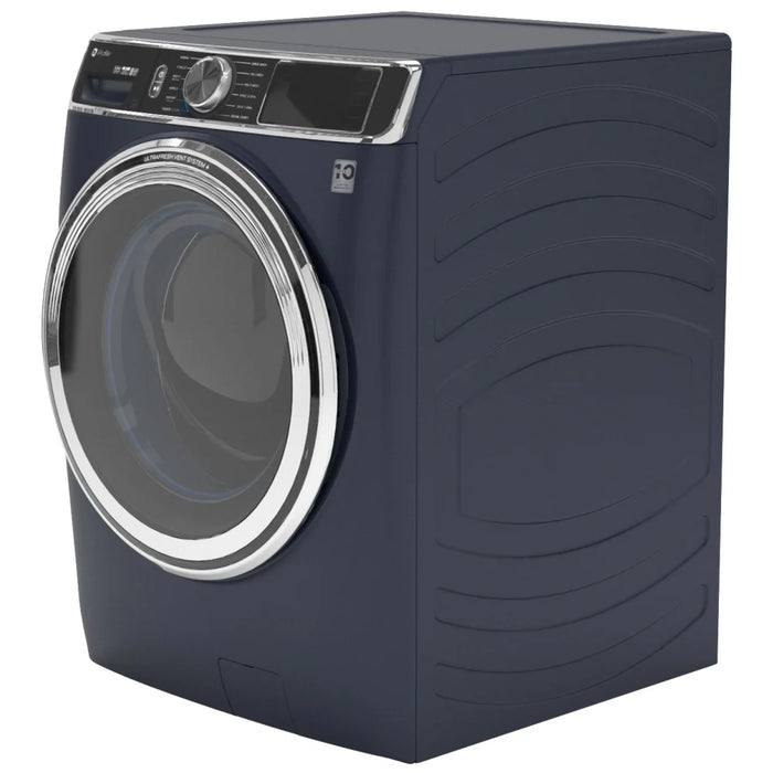GE Profile PFW870SPVRS Front Load Washer, ENERGY STAR Certified, 6.1 cu. ft. Washer Capacity, 1,300 RPM Washer Spin Speed, 12 Wash Cycles, 5 Temperature Settings, Water Heater, Steam Clean, Wifi Enabled, Sapphire blue colour