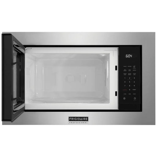 Frigidaire Professional PMBS3080BF Built In Microwave, 2.2 cu. ft. Capacity, 1100W Watts, 24 inch Exterior Width, Stainless Steel