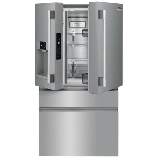 Frigidaire Professional French Door Refrigerator, Stainless Steel, 36 Inch Width, Energy Star Certified, Counter Depth, 21.8 Cu. Ft. Capacity - PRMC2285AF.