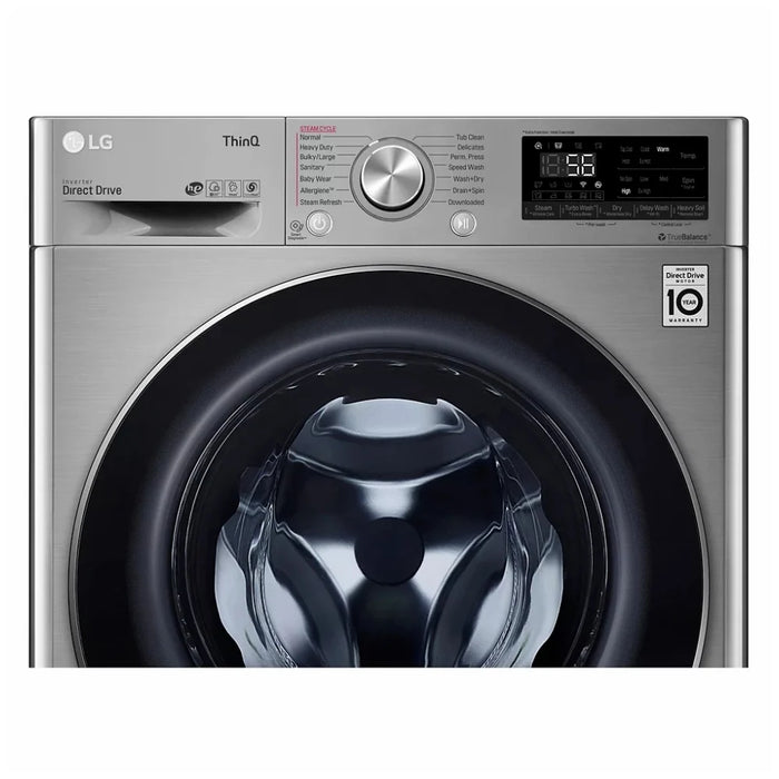 LG WM3555HVA All-in-One Washer Dryer Combo Front Load Electric Dryer, 24 inch Width, 2.6 cu. ft. Dryer Capacity, 2.6 cu. ft. Washer Capacity