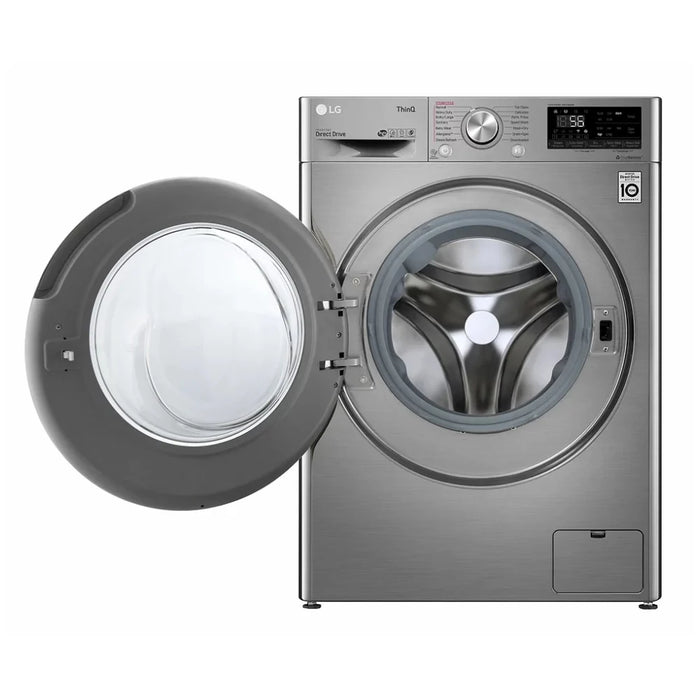 LG WM3555HVA All-in-One Washer Dryer Combo Front Load Electric Dryer, 24 inch Width, 2.6 cu. ft. Dryer Capacity, 2.6 cu. ft. Washer Capacity
