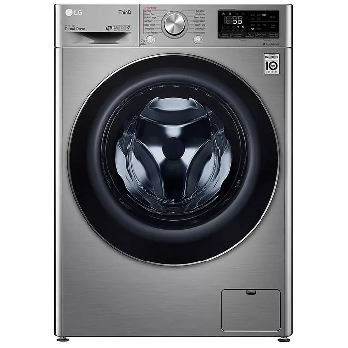 LG WM3555HVA All-in-One Washer Dryer Combo Front Load Electric Dryer, 24 inch Width, 2.6 cu. ft. Dryer Capacity, 2.6 cu. ft. Washer Capacity