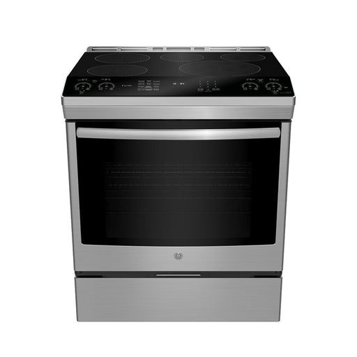 GE Profile 30 inches Slide-in Induction Range With No-preheat Air Fry - PCHS920YMFS.