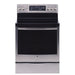 GE Profile 30 inches Self-cleaning Electric Range with Convection in Stainless Steel.