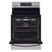 GE Profile 30 inches Freestanding Self-cleaning Electric Range With Convection in Stainless Steel.