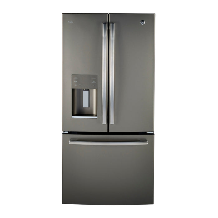 GE Profile 17.5 Cu. Ft. French-door Refrigerator Slate - PYE18HMLKES