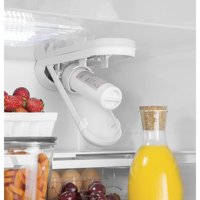 GE 27 Cu.ft, French Door Refrigerator White- GNE27JGMWW