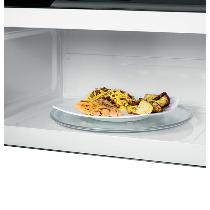 GE 1.6 Cu. Ft. Over-the-range Microwave Stainless Steel JVM1635SFC - Stainless steel microwave appliance designed for over-the-range installation.