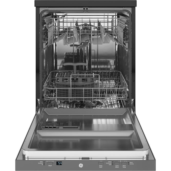 GE 24" Stainless Steel Interior Portable Dishwasher Stainless Steel - GPT225SSLSS