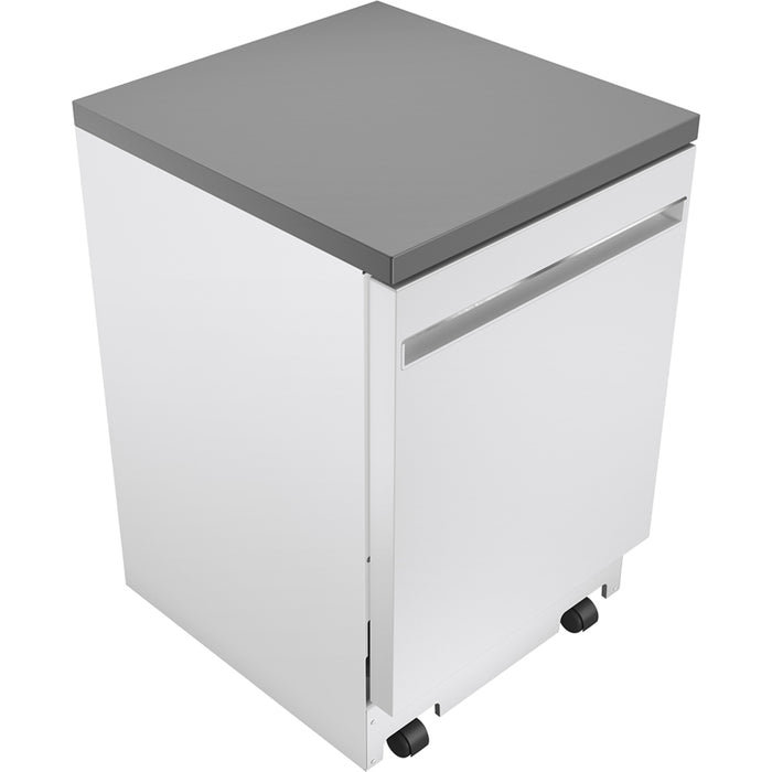 GE 24" Portable Dishwasher White - GPT225SGLWW