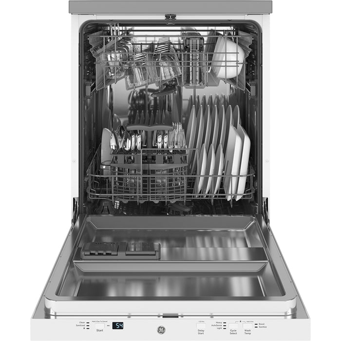 GE 24" Portable Dishwasher White - GPT225SGLWW