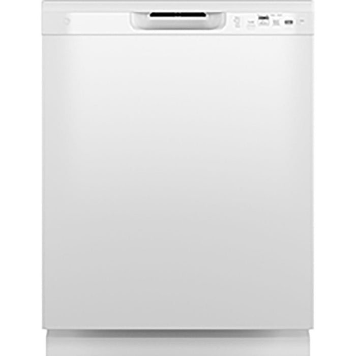 GE 24" Built-in Front Control Dishwasher White - GDF510PGRWW