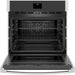 GE 30 inches Built-in Convection Single Wall Oven in Stainless Steel.