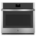 GE 30 inches Built-in Convection Single Wall Oven in Stainless Steel.