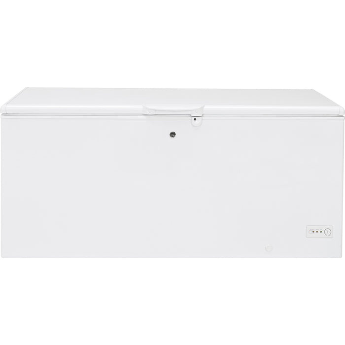 GE 21.7 Cu. Ft. Manual Defrost Chest Freezer - FCM22DLWW