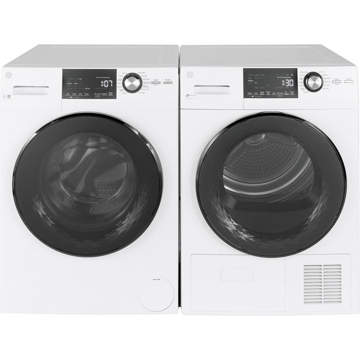 GE® 2.8 Iec Cu. Ft. Front Load Washer With Steam White - GFW148SSMWW