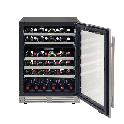 Marathon 24"built-in Stainless Steel Dual Zone Wine Cooler – MWC56-DSS