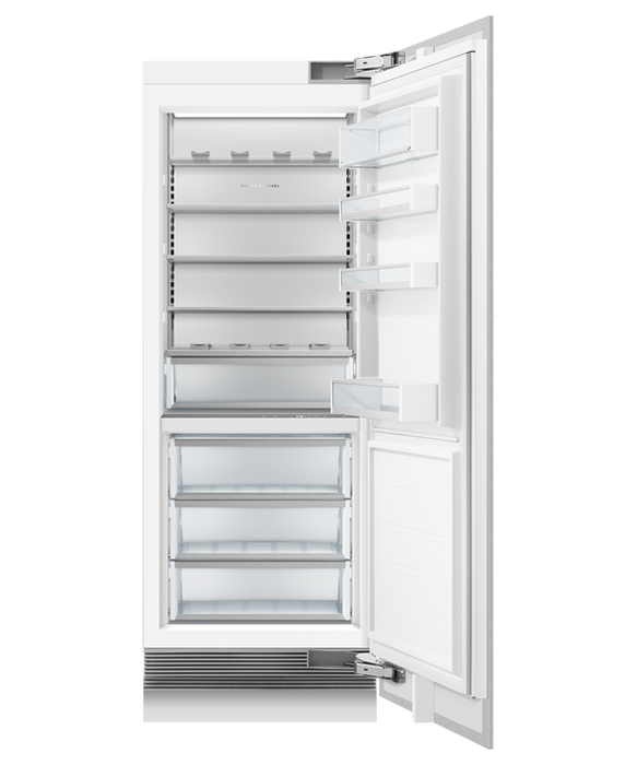 Clearance Fisher and Paykel Built in Fridge RS30S - Sleek stainless steel refrigerator perfect for your kitchen upgrade.