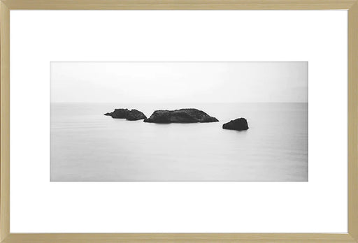 Photography Under Glass of 3 Rock Islands, 30x20 inches by John2.