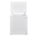 Marathon Chest Freezer MCF50W-1, a white 5.0 cubic feet capacity freezer for storing food items.