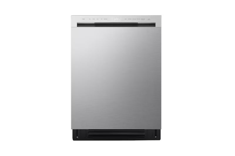 LG LDNFC33LS FlushFit™ Dishwasher | 48 dB, SteamAssist™, AutoVentDry™, 3rd Rack, Floor Status Indicator, Front Control, Stainless