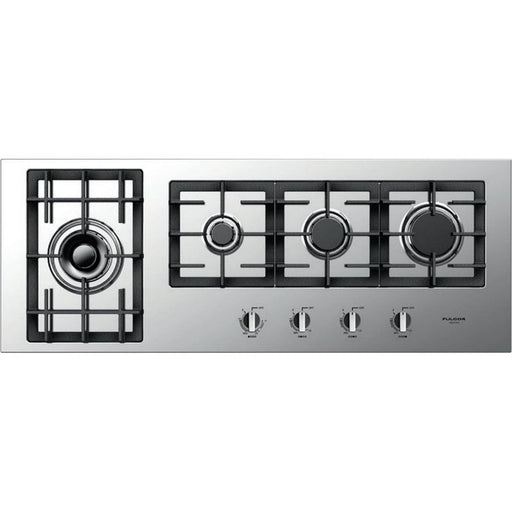 Fulgor Milano Gas Cooktop 45 inches F4GK42S1: Stainless steel 5-burner gas cooktop with professional-grade performance.