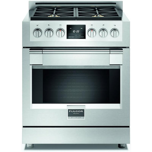 Fulgor Milano Stove/Oven F6PDF304S1 with stainless steel finish.